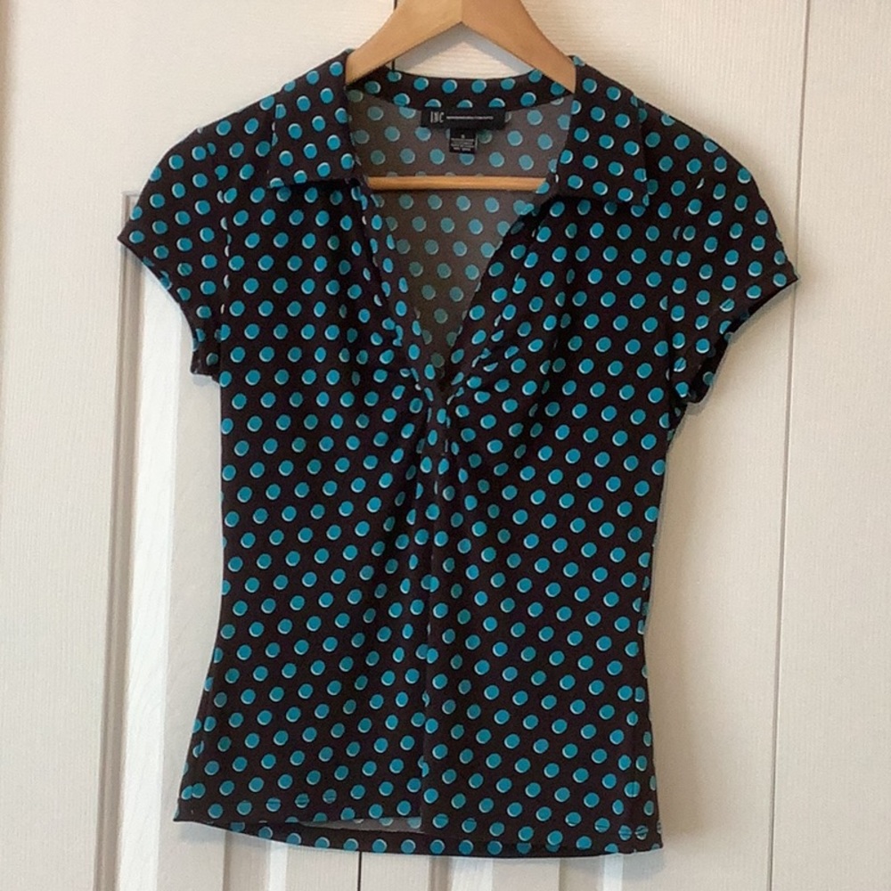 INC (international concepts) short sleeve blouse